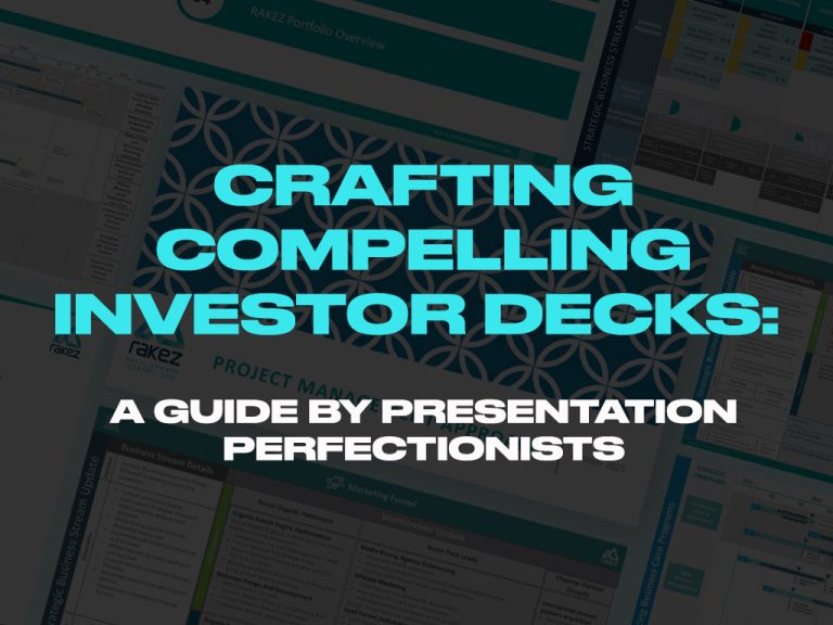 Read more about the article Mastering the Art of the Investor Pitch Deck: Crafting a Compelling Pitch Deck